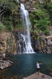 A belíssima Cachoeira da Serra Azul, em Bom Jardim, no Mato Grosso
